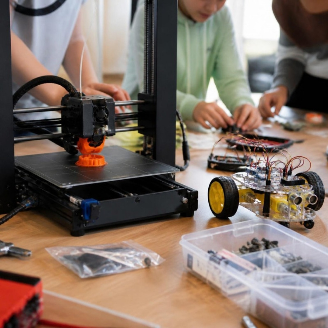 Capacitación en 3D y Robótica